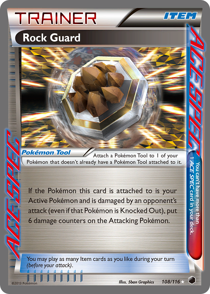 Plasma Freeze Rock Guard #108/116