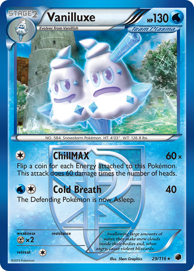 Plasma Freeze Vanilluxe #29/116