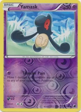 Plasma Freeze Yamask #54/116 reverse holo