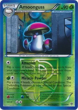 Plasma Storm Amoonguss #13/135 reverse holo