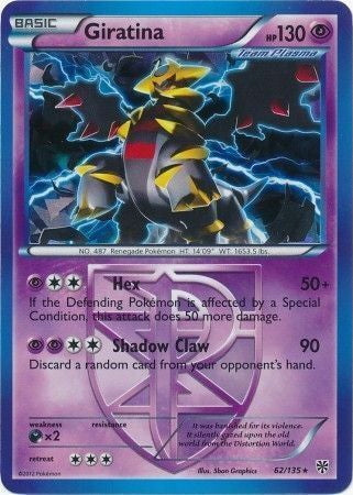 Plasma Storm Holo Giratina #62/135