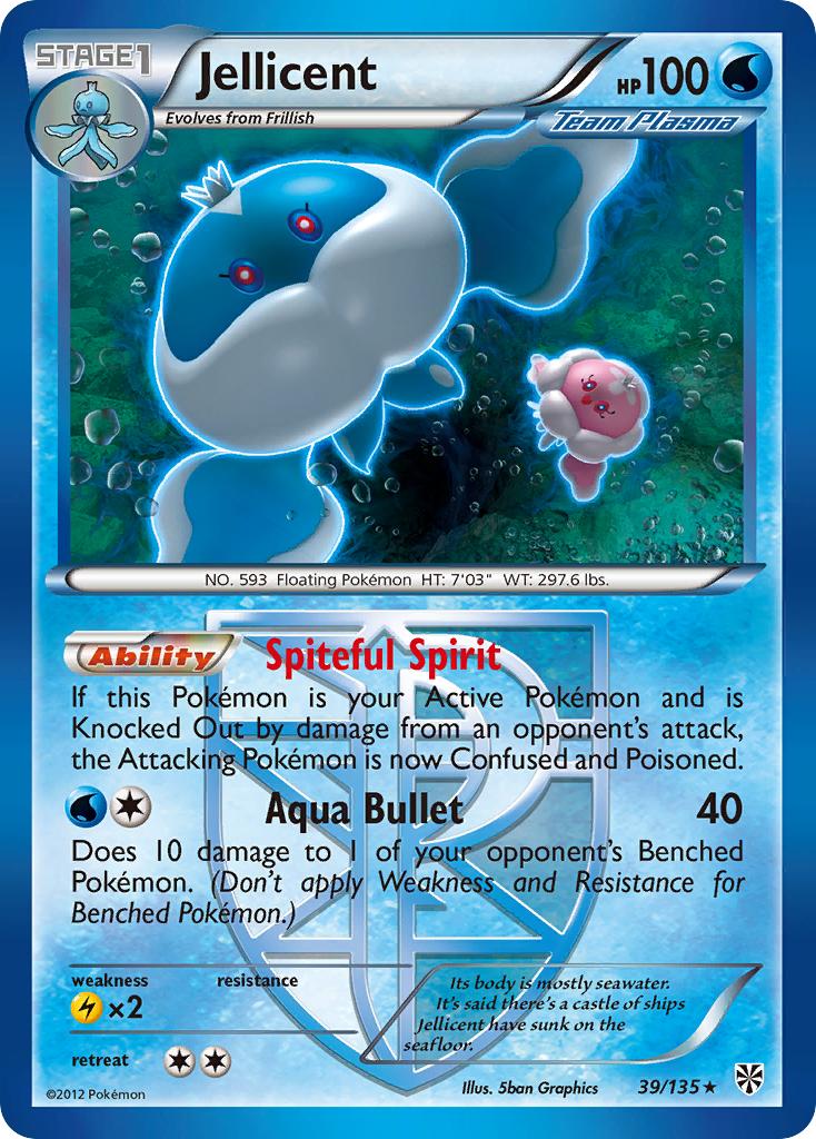 Plasma Storm Jellicent #39/135