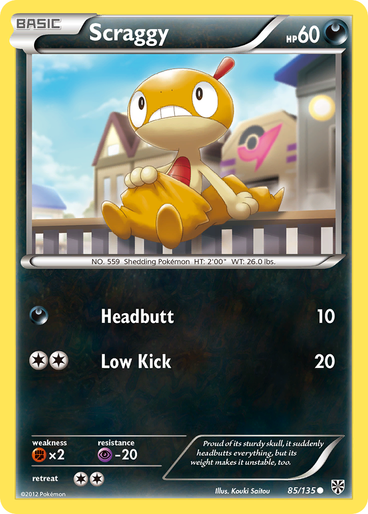 Plasma Storm Scraggy #85/135