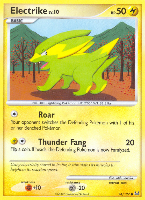 Platinum Electrike #74/127