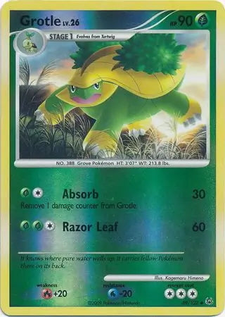 Platinum Grotle #49/127 reverse holo