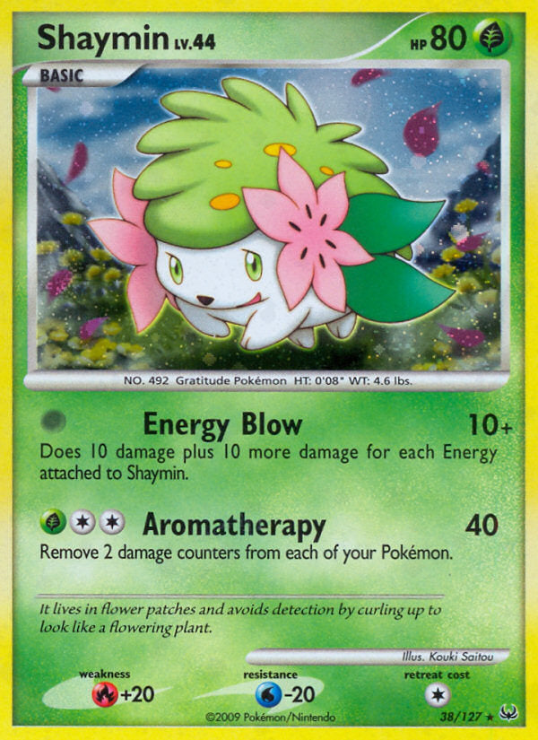 Platinum Holo Shaymin #38/127
