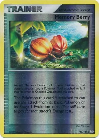 Platinum Memory Berry #110/127 reverse holo
