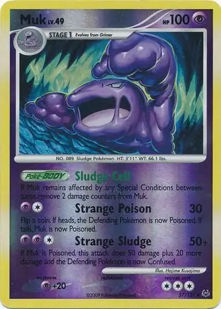 Platinum Muk #57/127 reverse holo