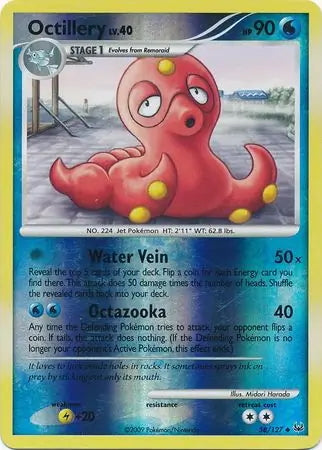 Platinum Octillery #58/127 reverse holo