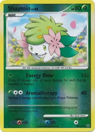 Platinum Shaymin #38/127 reverse holo