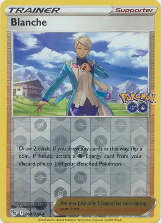 Pokémon Go Blanche #64/78 reverse holo