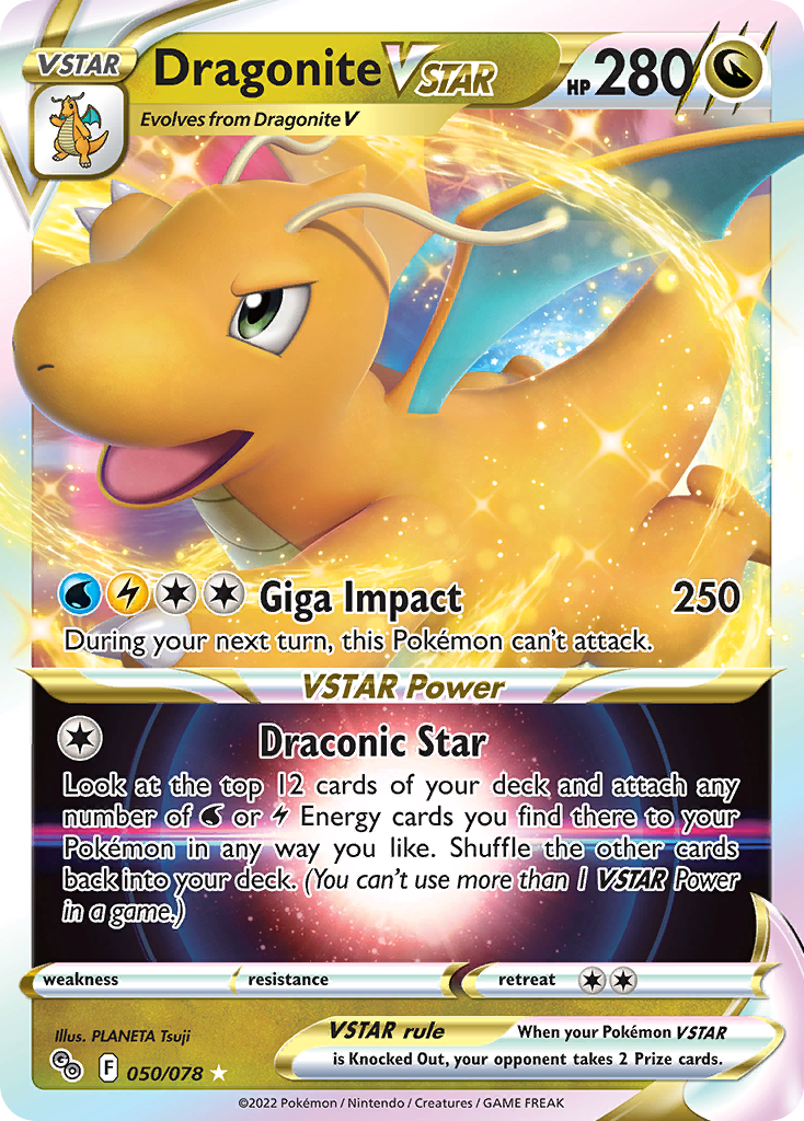 Pokémon Go Dragonite VSTAR #50/78
