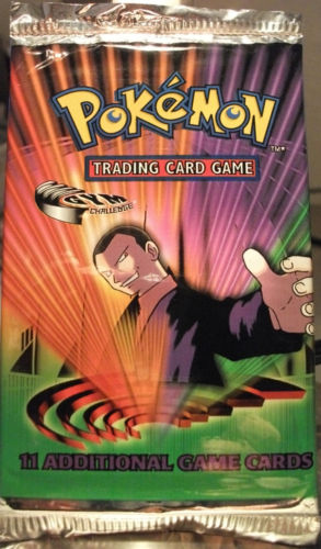 Pokémon Gym Challenge Booster Pack