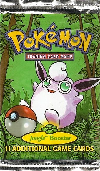 Pokémon Jungle Booster Pack wigglytuff