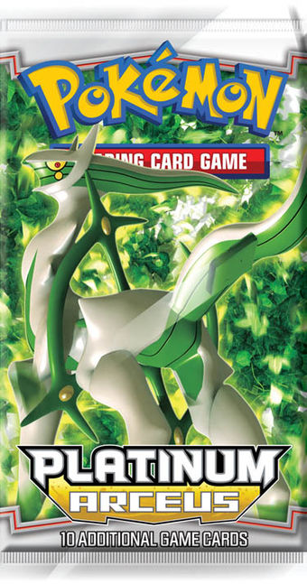 Pokémon Arceus Booster Pack Arceus Grass