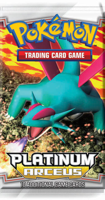 Pokémon Arceus Booster Pack Salamence