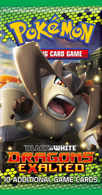 Pokémon Black & White Dragons Exalted Booster Pack Terrakion