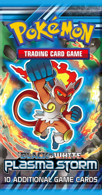 Pokémon Black & White Plasma Storm Booster Pack Infernape
