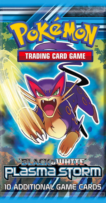Pokémon Black & White Plasma Storm Booster Pack Liepard