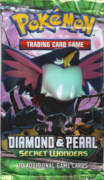 Pokémon Diamond & Pearl Secret Wonders Booster Pack Honchkrow