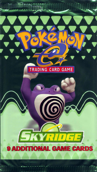 Pokémon E-Series Skyridge Booster Pack Poliwrath