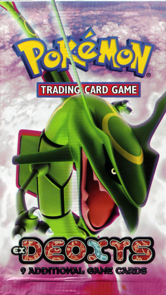 Pokémon EX Deoxys Booster Pack Rayquaza