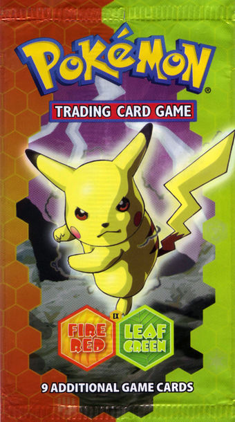Pokémon EX FireRed & LeafGreen Booster Pack Pikachu