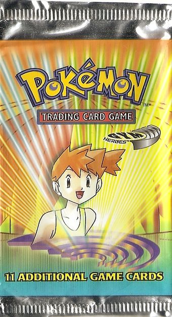 Pokémon Gym Heroes Booster Pack Misty