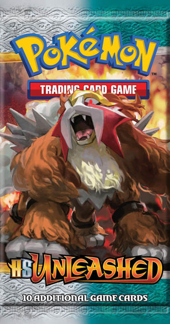 Pokémon HeartGold & SoulSilver Unleashed Booster Pack Entei