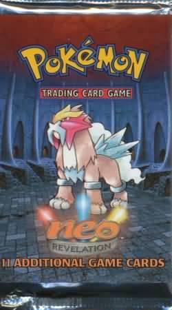 Pokémon Neo Revelation Booster Pack Entei