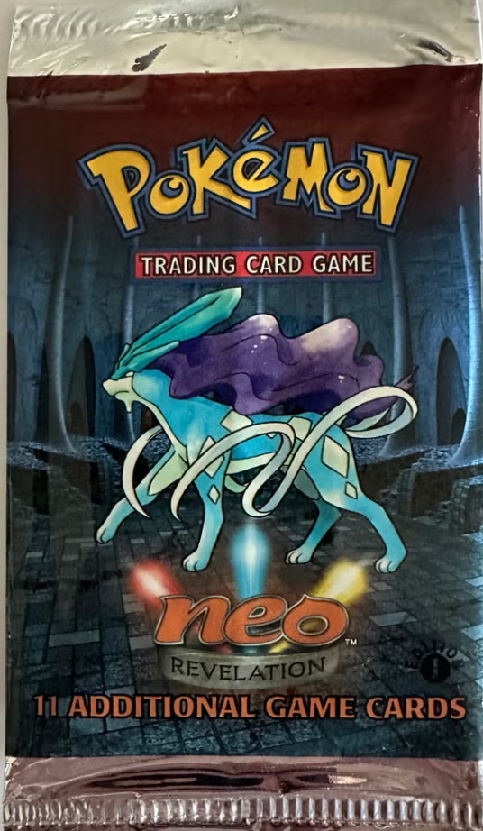 Pokémon Neo Revelation First Edition Booster Pack