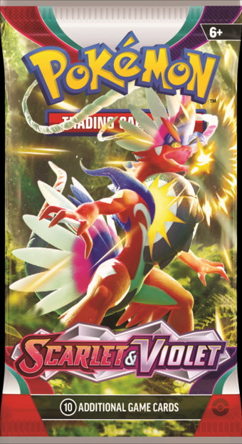Pokémon Scarlet & Violet Base Set Booster Pack Koraidon