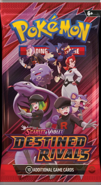 Pokémon Scarlet & Violet Destined Rivals Booster Pack Team Rocket