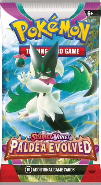 Pokémon Scarlet & Violet Paldea Evolved Booster Pack Meowscarada