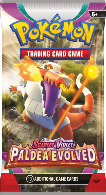 Pokémon Scarlet & Violet Paldea Evolved Booster Pack Skeledirge