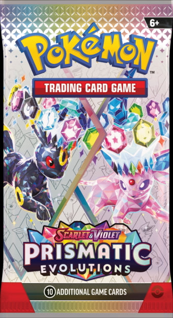Pokémon Scarlet & Violet Prismatic Evolutions Booster Pack