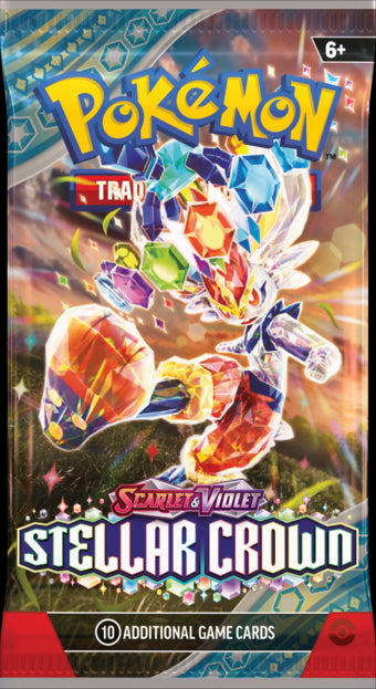 Pokémon Scarlet & Violet Stellar Crown Booster Pack Cinderace