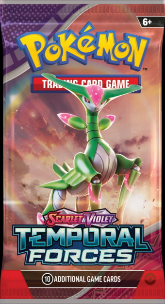Pokémon Scarlet & Violet Temporal Forces Booster Pack Iron Leaves