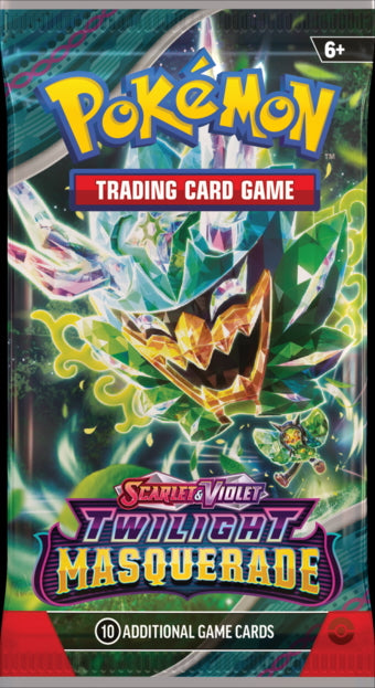 Pokémon Scarlet & Violet Twilight Masquerade Booster Pack Ogerpon