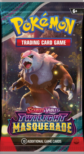 Pokémon Scarlet & Violet Twilight Masquerade Booster Pack Ursaluna