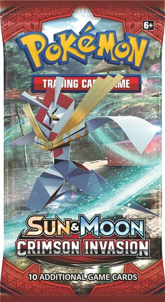 Pokémon Sun & Moon Crimson Invasion Booster Pack