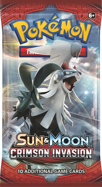 Pokémon Sun & Moon Crimson Invasion Booster Pack Silvally