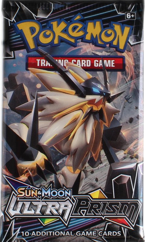 Pokémon Sun & Moon Ultra Prism Booster Pack Solgaleo