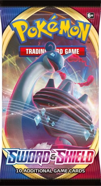 Pokémon Sword & Shield Base Set Booster Pack Lapras