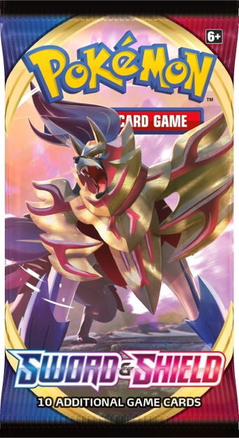 Pokémon Sword & Shield Base Set Booster Pack Zamazenta