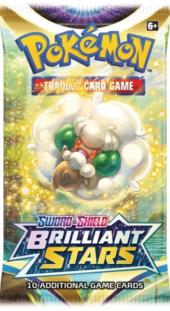 Pokémon Sword & Shield Brilliant Stars Booster Pack Whimsicott