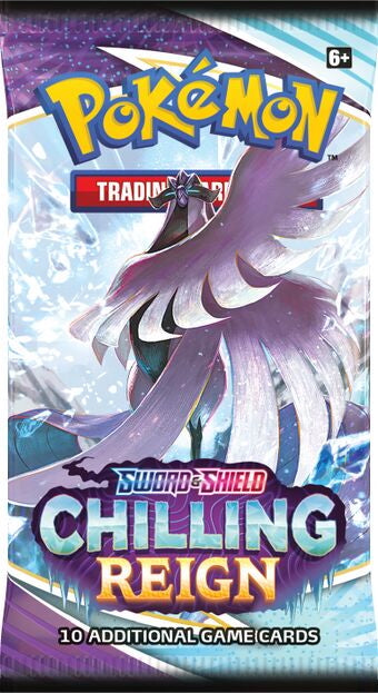 Pokémon Sword & Shield Chilling Reign Booster Pack Galarian Articuno