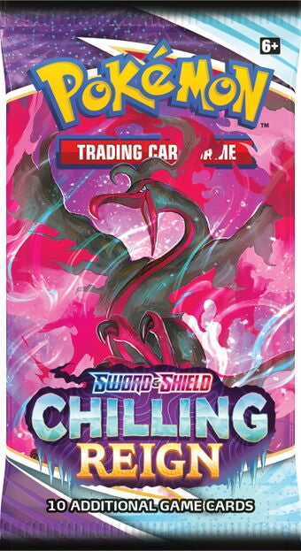 Pokémon Sword & Shield Chilling Reign Booster Pack Galarian Moltres