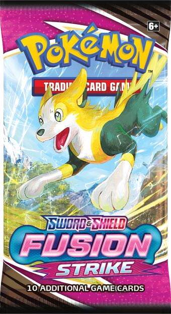 Pokémon Sword & Shield Fusion Strike Booster Pack Boltund
