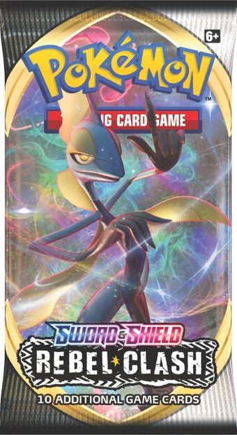 Pokémon Sword & Shield Rebel Clash Booster Pack Inteleon